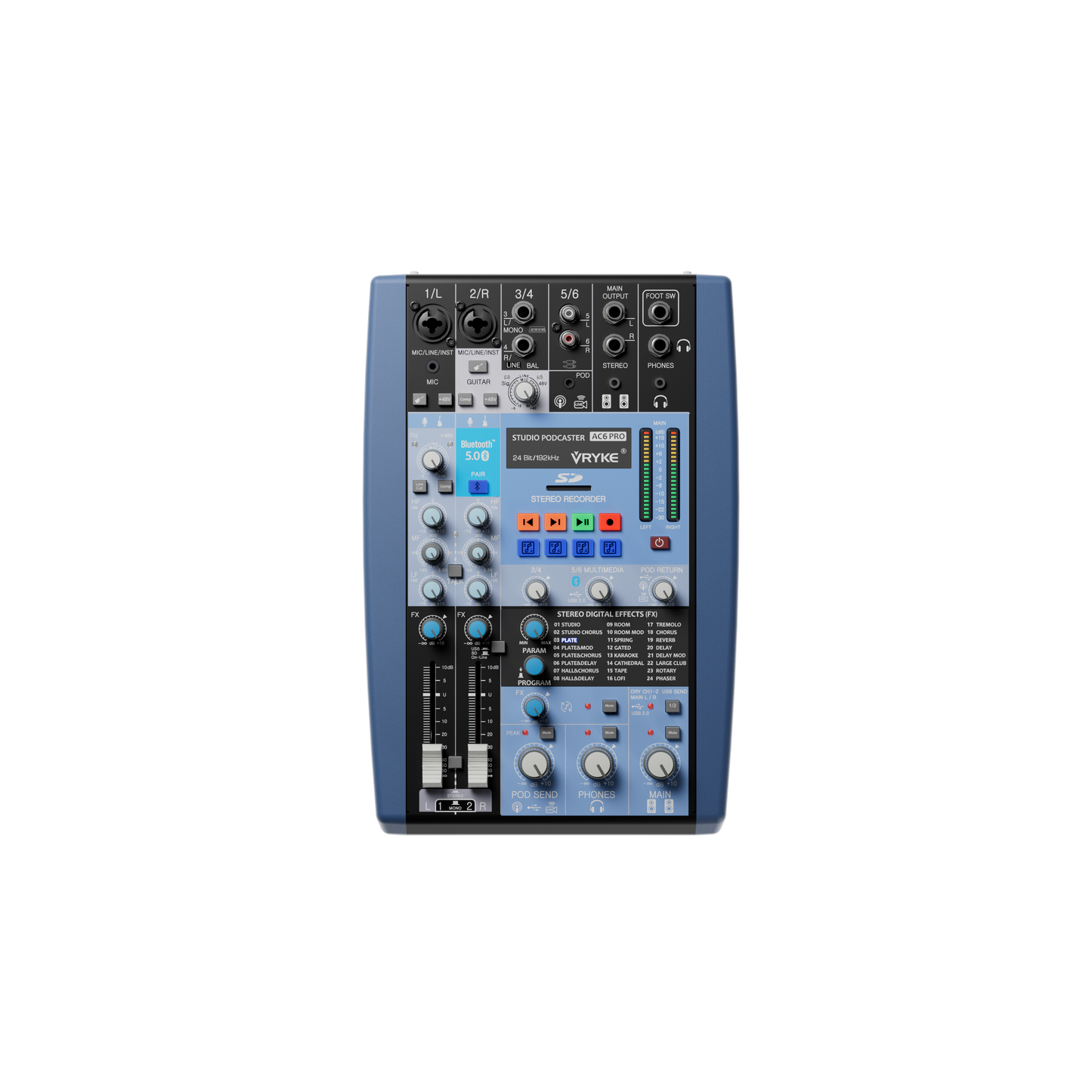 AC6 PRO Mixer